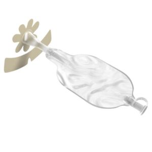 Male External Catheter with Pouch Liberty 3.0 Hydrocolloid Adhesive One Size Fits Most