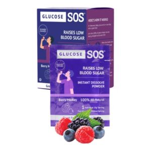 Glucose Supplement Glucose SOS 6 per Box Powder Fruit Medley Flavor