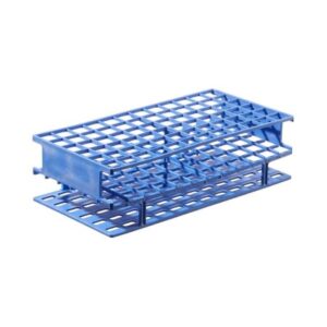 Centrifuge Tube / Test Tube Test Tube Rack Nalgene Unwire 72 Place 16 mm Tube Size Blue 2-3/4 X 5 X 9-3/4 Inch