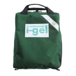 EMS LMA Bag i-gel O2 Resus Dark Green Nylon