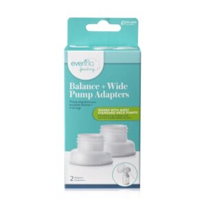 Breast Pump Adapter Evenflo Balance + Wide Neck For Evenflo Balance + Wide Neck Bottles