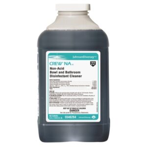 Toilet Bowl Cleaner Diversey Crew NA Nonacidic Manual Pour Liquid Concentrate 2.5 Liter Bottle Unscented NonSterile