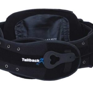 Back Brace Tailback 42 One Size Fits Most Hook and Loop with Single Pulley System Closure 25 to 56 Inch Waist Circumference Adult