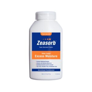 Antifungal Zeasorb Excess Moisture Powder 2.5 oz. Shaker Bottle