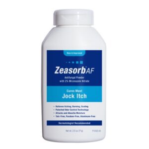 Antifungal Zeasorb AF 2% Strength Powder 2.5 oz. Shaker Bottle