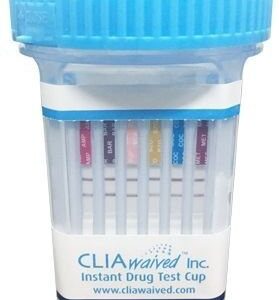 Drugs of Abuse Test Kit CLIAwaived AMP, BAR, BUP, BZO, COC, mAMP/MET, MDMA, MTD, OPI300, OXY, PCP, TCA 25 Tests CLIA Waived
