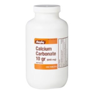 Joint Health Supplement Calcium Carbonate 648 mg Strength Tablet 1,000 per Bottle