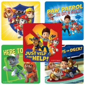 SmileMakers 100 per Roll PAW Patrol Sticker 2-1/2 Inch