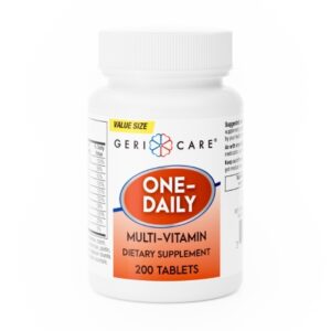 Multivitamin Supplement Geri-Care Tablet 200 per Bottle