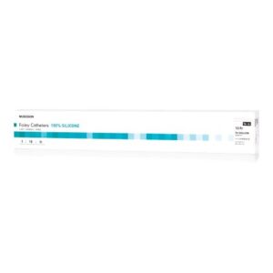Foley Catheter McKesson 2-Way Coude Tip 5 cc Balloon 12 Fr. Silicone