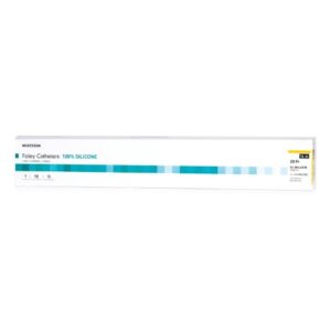 Foley Catheter McKesson 2-Way Coude Tip 5 cc Balloon 20 Fr. Silicone