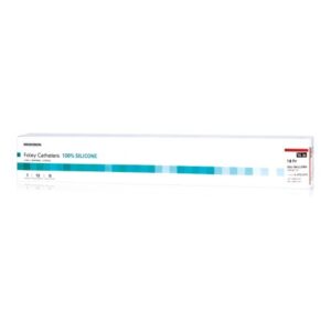 Foley Catheter McKesson 2-Way Standard Tip 30 cc Balloon 18 Fr. Silicone