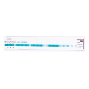 Foley Catheter McKesson 2-Way Standard Tip 5 cc Balloon 22 Fr. Silicone