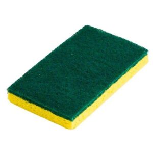 Scouring Sponge / Pad Performance Plus Medium Duty 20 Count Pack 3-1/4 X 6-1/4 Inch NonSterile Reusable