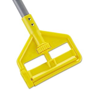 Mop Handle Rubbermaid Invader 60 Inch Length Fiberglass Gray Thumbwheel / Side Gate Connection