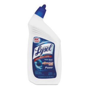 Toilet Bowl Cleaner Lysol Professional Acid Based Manual Squeeze Liquid 32 oz. Bottle Wintergreen Scent NonSterile
