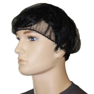 Hair Net Malt by Impact Black One Size Fits Most