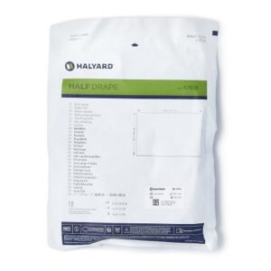 General Purpose Drape Half Drape 40 W X 58 L Inch Sterile
