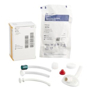 Uncuffed Tracheostomy Tube Shiley Reusable IC Size 6.0 Adult
