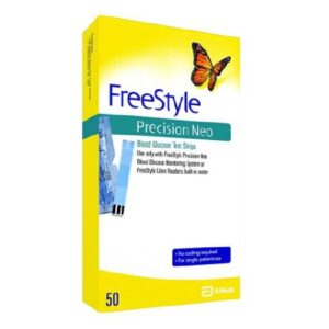 Blood Glucose Test Strips FreeStyle 50 Strips per Pack