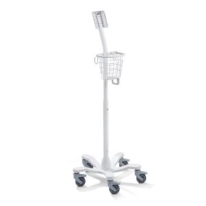 Rolling Stand Welch Allyn Mobile Stand with basket For Welch Allyn Spot 4400 Device