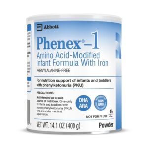 Infant Formula Phenex-1 Unflavored 14.1 oz. Can Powder Amino Acid / Iron Phenylketonuria (PKU)