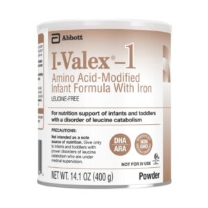 Infant Formula I-Valex-1 Unflavored 14.1 oz. Can Powder Amino Acid / Iron Leucine Catabloism