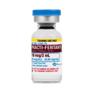 Clinical Training Medication Practi-Fentanyl Liquid Vial 2 mL