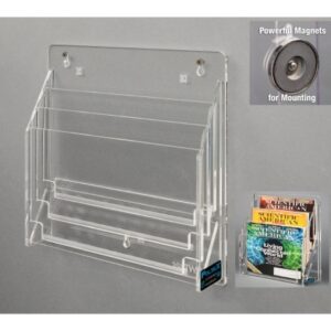 Chart Holder Poltex Clear 3 Slot