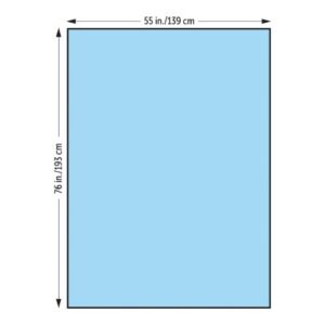 General Purpose Drape Large Drape 55 W X 76 L Inch Sterile