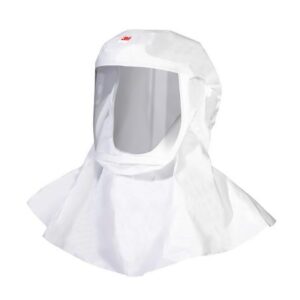 3M Versaflo Air Purifying Respirator Hood Integrated Head Suspension Pull On Closure Medium / Large White