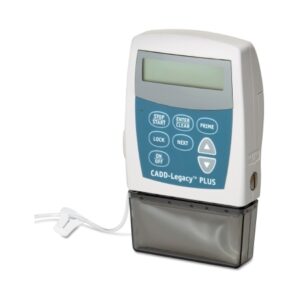 Used Ambulatory Infusion Pump CADD-Legacy PLUS 6500 2 Alkaline AA Batteries NonWireless 0 to 9,999 mL Volume 0 to 125 mL / Hr. Flow Rate LCD