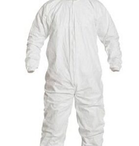Cleanroom Coverall DuPont Tyvek IsoClean X-Large White Disposable Sterile