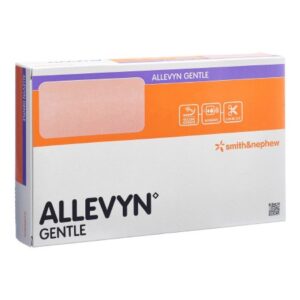 Foam Dressing Allevyn Gentle 8 X 20 Inch Without Border Film Backing Silicone Adhesive Rectangle Sterile