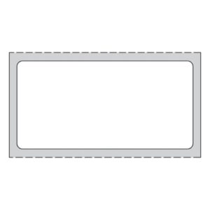 Blank Label Thermal Label White Paper 1 X 2 Inch