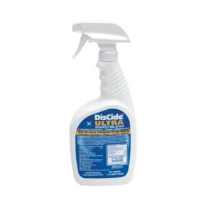 Surface Disinfectant Cleaner DisCide Ultra Quaternary Based Trigger Spray Liquid 1 Quart Bottle Herbal Scent NonSterile