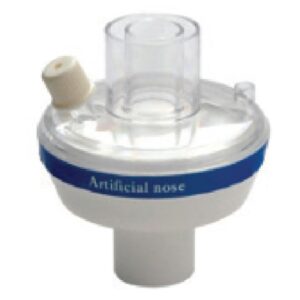 Heat and Moisture Exchanger Pepper Medical 10 mg H2O/L @ VT 500 mL 1.48 cm H2O @ 30 LPM