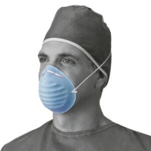 Procedure Mask Medline Not Rated Elastic Strap One Size Fits Most