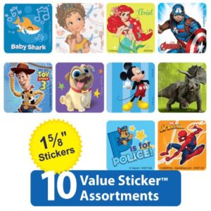 Value Stickers 2500 per Pack Value Stickers Sticker 1.625 Inch