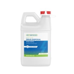 Drug Disposal System for Liquid Medication Only Rx Destroyer Liquid PRO Series 6 lbs. Carton Weight