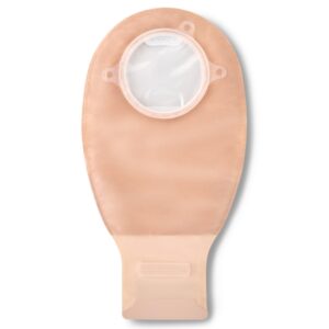 Ostomy Pouch Natura Two-Piece System 12 Inch Length Drainable