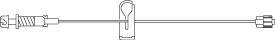 IV Extension Set SafeLine* Needle-Free Port Micro Bore 7 Inch Tubing Without Filter