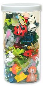 Kids Love Stickers 48 per Unit Finger Puppet Assortment Toys