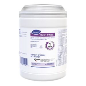 Surface Disinfectant Cleaner Oxivir 1 Premoistened Broad Spectrum Manual Pull Wipe 160 Count Canister Scented NonSterile