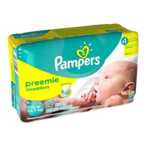 Unisex Baby Diaper Pampers Swaddlers Preemie Disposable Heavy Absorbency