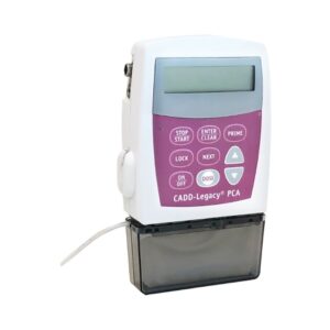 Used Ambulatory Infusion Pump CADD-Legacy PCA 6300 2 Alkaline AA Batteries; AC Adapter NonWireless 0 to 9,999 mL Volume LCD