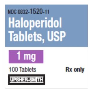 Haloperidol 1 mg Tablet 100 Tablets