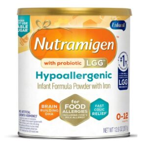 Infant Formula Nutramigen with Probiotic LGG Unflavored 12.6 oz. Can Powder Iron Cow’s Milk Allergy
