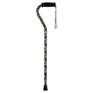 Offset Cane Nova Aluminum 30 to 39 Inch Height Camouflage Print