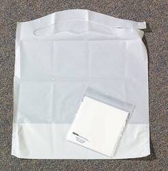 Bib Tidi Slipover Disposable Polyethylene / Tissue